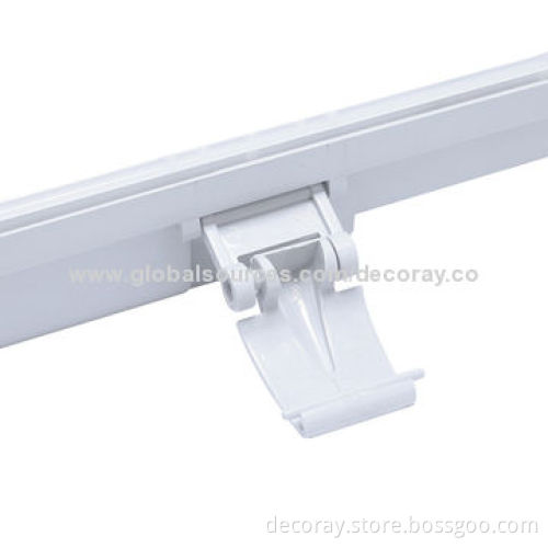 WP10 Series Weather-proof Batten, High-lumen 2835 SMD LED/PC Diffuser/Stainless Steel Clips/Luo Gray